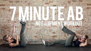 7 Minute Add-on Ab Workout | No Breaks | Continuous | No Repeats | Bodyweight Only | No Equipment