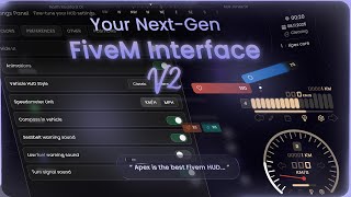 APEX HUD V2 – The Most Immersive FiveM HUD Script| QBCore & ESX & QBOX