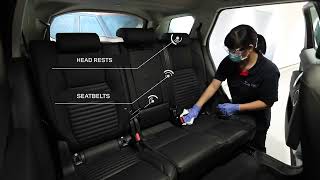 Jaguar Hygiene Service at Service Centre