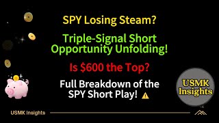 Is $600 the Top? Full Breakdown of the SPY Short Play! ⚠️#usstocks  #usstockmarket  #USMK Insights