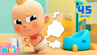 Yes yes go POTTY, Baby Miliki! – Healthy Habits for kids| Miliki