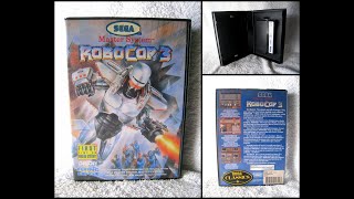 Sega Master System Video Game - Robocop 3 (1993) PAL (Made in Japan)