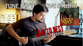 Laid To Rest - Guitar Cover | Lamb Of God | tune inn creative studio 2025
