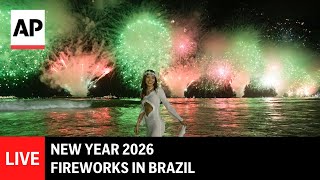 Brazil new year 2025: LIVE fireworks in Rio De Janeiro