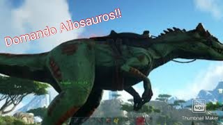 ARK Valguero #18- Domando Allossauro!!