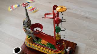 Wilesco 10300 Elephant Ball Game / Elefantenballspiel - modified Toy Steam Engine Accessory