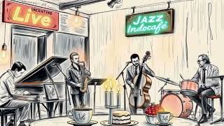 LIVE ☕ Midnight Jazz Coffee Shop | Calm Ambience for Study & Work