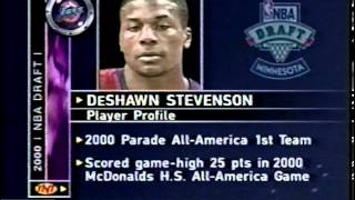 DeShawn Stevenson - 2000 NBA Draft - Pick #23