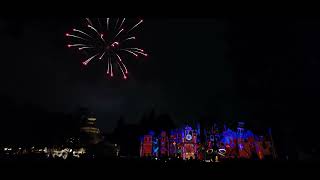 Wondrous Journeys With Fireworks From The It's A Small World D23 Reserved Viewing Area At Disneyland