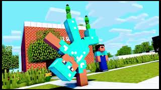 Minecraft Animation series 2 bottle flip 🙃 challenge
