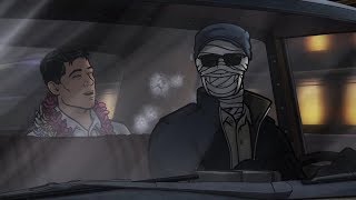 Archer - Barry needs help finding his mom (Mummy)