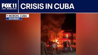 Violent protests in Cuba
