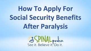 How To Apply For Social Security Benefits After Paralysis