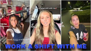 WORK WITH ME TIKTOK VLOG COMPILATION