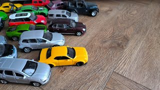 Scale Car Collection Video Where Cars Are Shown One By One