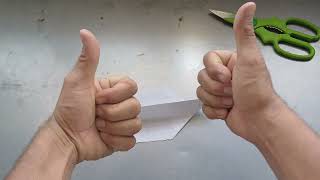 como hacer un avion de papel