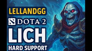Lich Hard Support Gameplay – Dominating the Lane in Dota 2