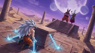 Goku, after unleashing his angelic powers, uses his last forbidden