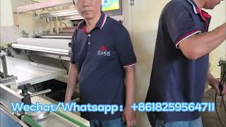 High Speed toilet paper rewinding with glue lamination production line