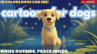 Magic Nap Land, Comfort TV for Dogs 🎆 | Deep Relax Music + Cartoons in Colors they can see