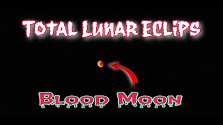 LUNAR ECLIPSE 2022 NOVEMBER | RED BLOOD MOON FROM PHILIPPINES | FULL HD 4K.