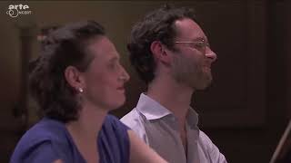 Bach BWV 1063 Konzert d-Moll für drei Cembali Béatrice Martin Benjamin Alard Jean Rondeau Folies Fra
