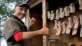 EP. 97 | 🇹🇩 Homemade Smoked Bacon + 100 km of extreme enduro through the NZ wilderness! A perfect...