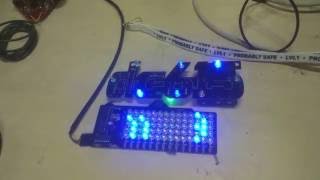 DC615 Badge Demo - LVL1 Hackerspace - Night of the Hat