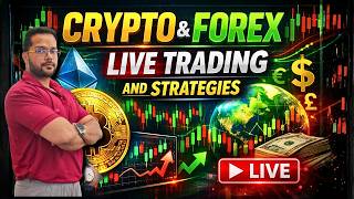 CRYTO & FOREX LIVE TRADING AND STRATEGIES