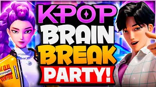 🟪 KPop Brain Break Party 🟪 K-Pop Demon Hunters 🟪 Brain Breaks for Kids 🟪 Danny Go Inspired