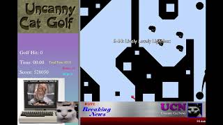 Uncanny Cat Golf Telekinesis% in 12:28