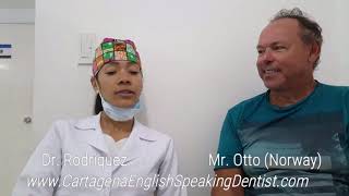 Dental Tourism in Cartagena Colombia, client from Norway
