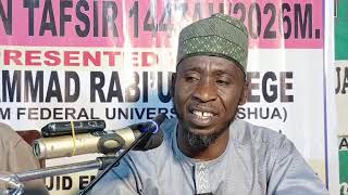 Ramadan Tafsir Day 21 (Dare) 10/3/2026 by Dr. Muhammad Rabiu College #sunnah  #ramadan #love #duet