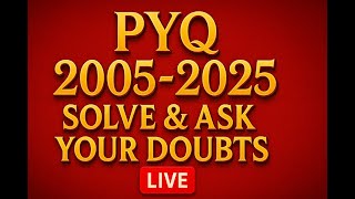 JAM & GATE PYQ (2005–2025) | Solve & Ask Your Doubts Live !  Mathstats @8810409392