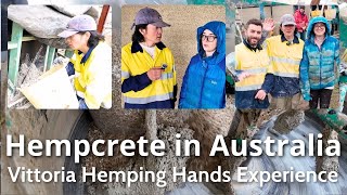 Hemping Hands with Belubula in Vittoria Volunteers Experience, Hempcrete in Australia. S3 Ep 5.