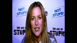 Gillian Anderson at the “Age of Stupid” Premiere (2009)