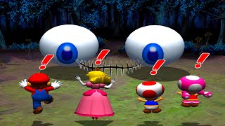 Mario Party Series Mario vs Toad vs Toadette vs Peach| Gamepartyhub