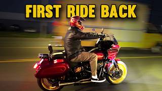 The First Ride Back…