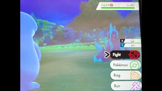 (Live) Shiny Gigalith after 2370 soft resets in Pokemon Sw/Sh!