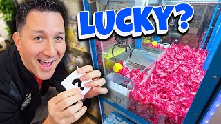 We FOUND a Lucky Ticket Claw Machine in Japan!