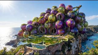 101-Year-Old Abandoned Grape Bunch House Transformed Into a Luxury Ocean Villa