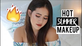 HOT FIRE BRONZED MAKEUP TUTORIAL
