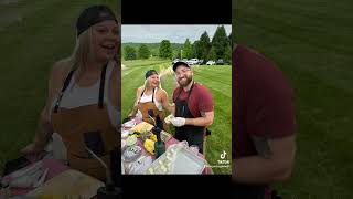 Spring fling pig roast on the Pennsylvania Hollywood hills of New Hope