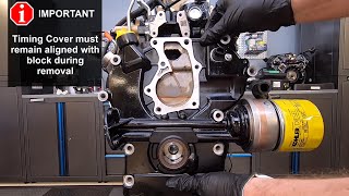KSD Timing Cover Removal