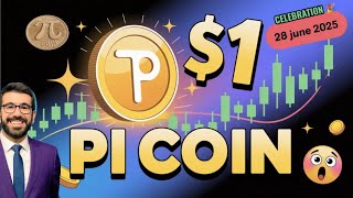 Pi Price Hit $1 on 28 June 2025 🔥 Pi Coin Price Prediction | Pi Price Pump After Pi2Day 2025