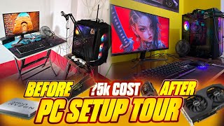 FINALLY I REVEALED MY GAMING PC SETUP 😍 | 10K SPECIAL | iQOO 13 5G BGMI STREAMING SETUP TOUR 🔥