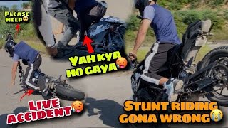 Apache❌ death race with Ntorq 125😱||❌live accident duke 390🥵|| yah kya hogya yr😩​🥵