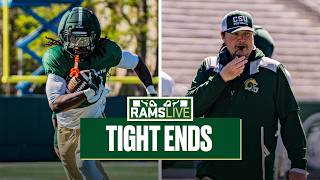 Inside The Tight End Room | Colorado State Football | Rams Live