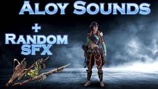 Horizon: Zero Dawn - Aloy & Random Sounds