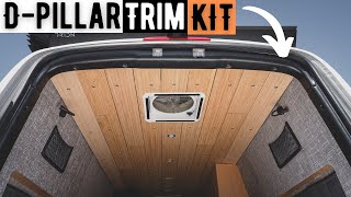 Go Code Overland D-pillar Trim Kit install and Review | Van Life